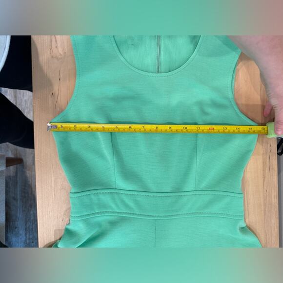 Vintage A-Line Sherbet Green Dress - Size 4 - Picture 4 of 9